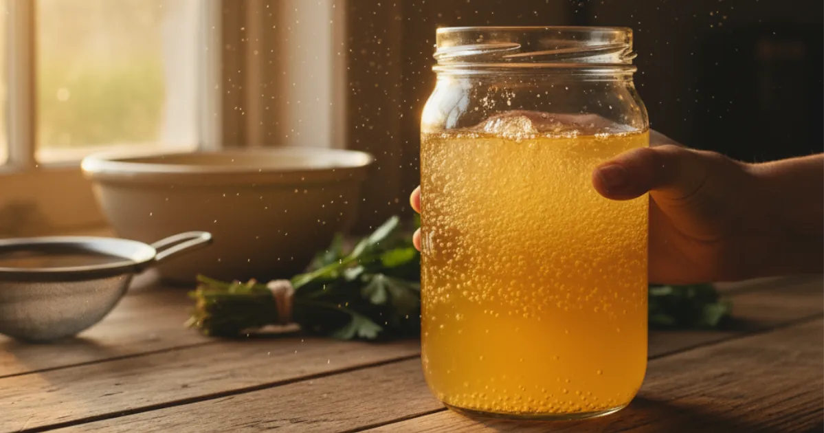 Kéfir de agua: bebida fermentada natural